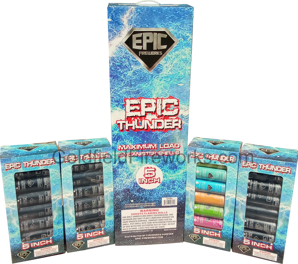 EPIC THUNDER 5" - 24 PACK