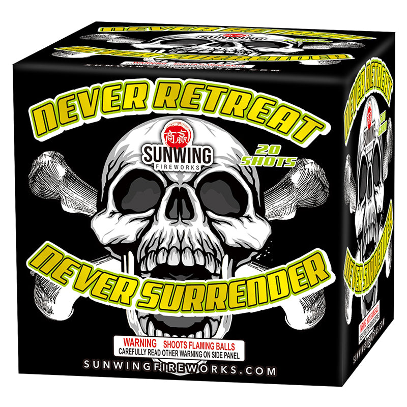 NEVER RETREAT NEVER SURRENDER