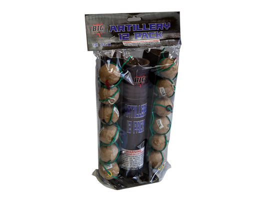 12 PACK BAG ARTILLERY SHELL