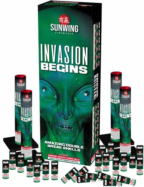 INVASION BEGINS 6' DOUBLE BREAK 24 PACK
